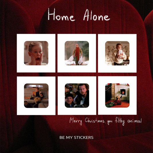 Home alone 1 pcs | Epoxy 3D Stickers