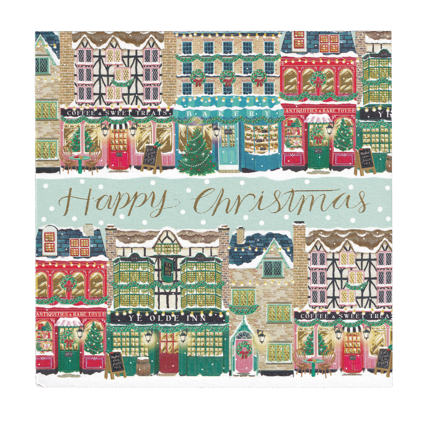 Christmas Time Postcard – "Merry Christmas" Day